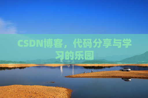 CSDN博客，代码分享与学习的乐园